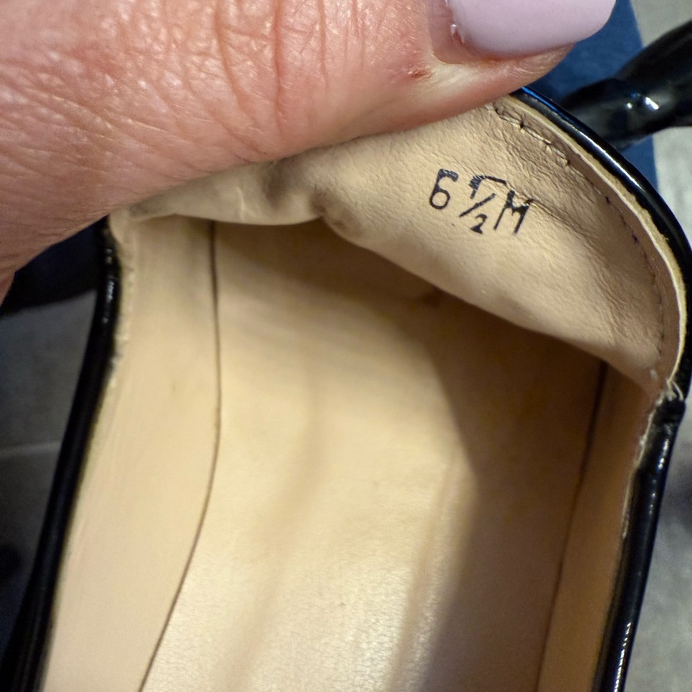 Jon Josef Women's Navy Velvet Loafers - Picture 5 of 8